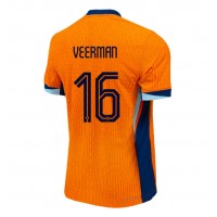 Camisa de time de futebol Holanda Joey Veerman #16 Replicas 1º Equipamento Europeu 2024 Manga Curta